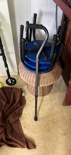 Foldable walker & cane