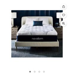 California King Novaform Comfort Grande 14 Inch Cooling Memory Foam Mattress 