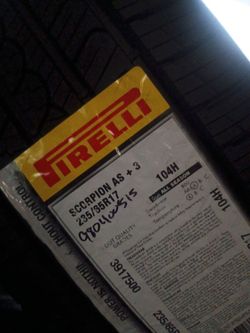 Pireli tire new