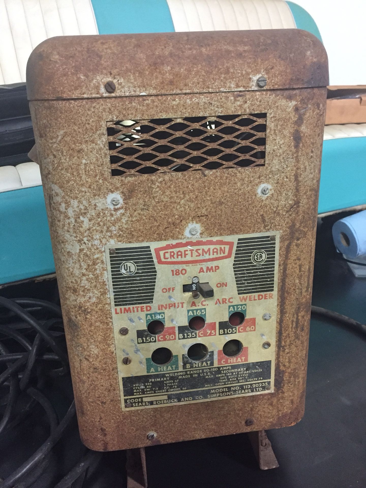 VINTAGE CRAFTSMAN WELDER