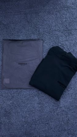Essentials Black Hoodie