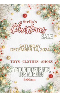  Items For Sale Christmas 