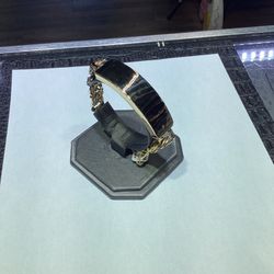 10kt Id Chino Link Bracelet 