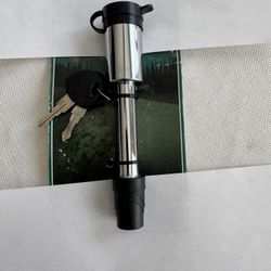 This item is a HPL-KB15 Locking Hitch Pin for securing hitch-mounted accessories. Designed for 5/8" diameter hitch pin holes. Fits Class III 