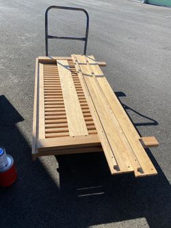 Custom Made Wood Bed