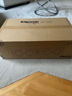 Brand new Klipsch Reference Premiere RP- 404C center channel