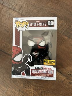 Funko Pop Spiderman Advanced Suit 2.0 Symbiote Takeover Hot Topic
