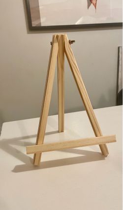 Wooden easel