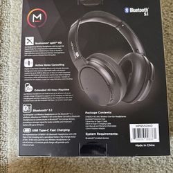 Morpheus 360 Synergy HD Active Noise Cancelling Wireless Earphones 