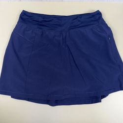All in Motion Girls XL 14/16 Navy Athletic Skort