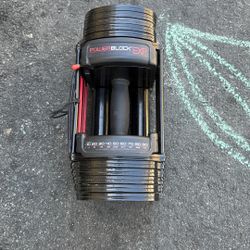PowerBlock adjustable Dumbbells 