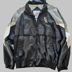 Vintage White Sox windbreaker jacket