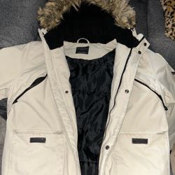Jacket W Fur Hoodie (removable)