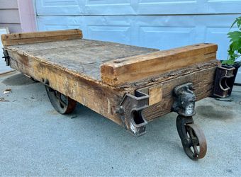 Industrial Railroad Cart