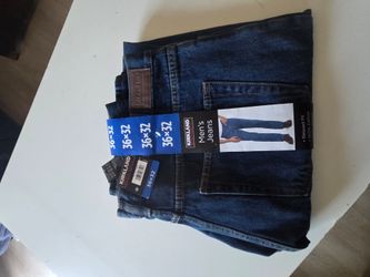 Kirkland Men's Jeans 36x32 Relaxed Fit
