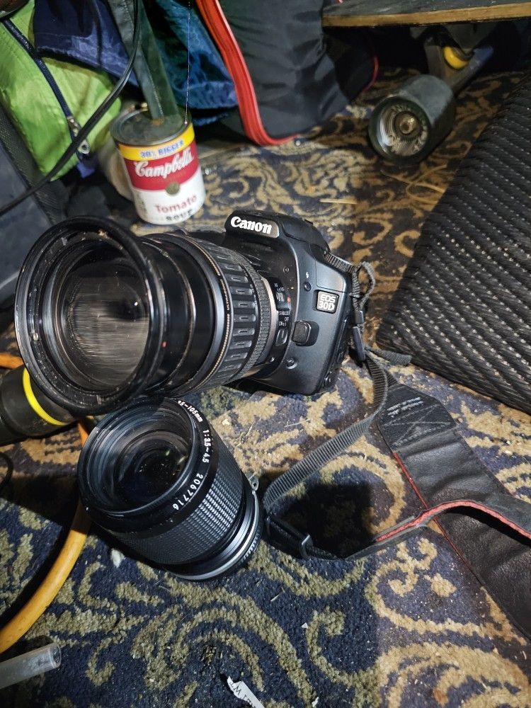 Canon Rebel EOS 30d 10 Megapixels 4K Video Low Low Hours