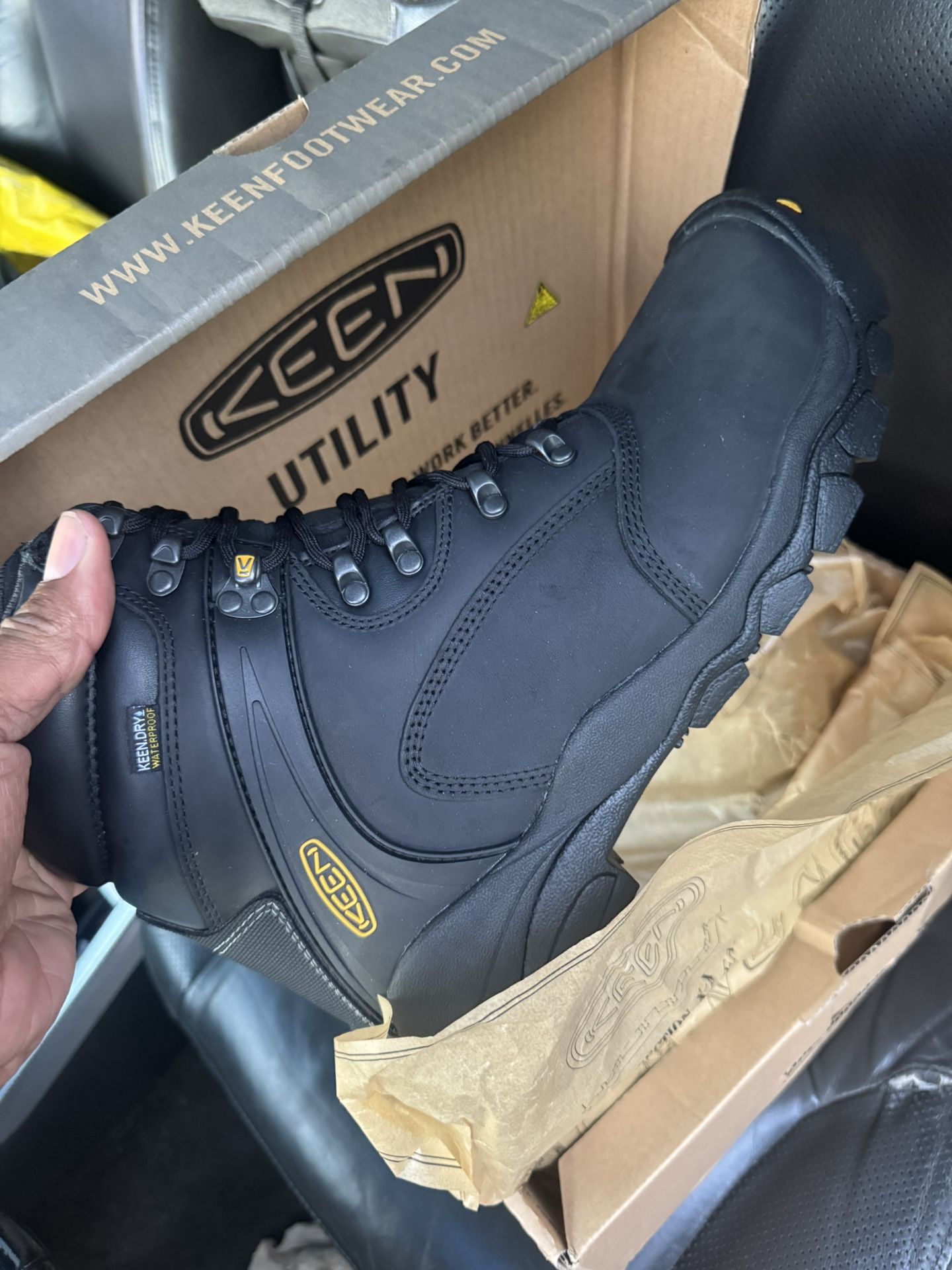 Keen Louisville  Steel toe Boots 