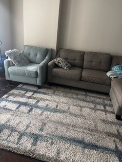 Couch and chair (apt)
