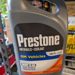 Gm Prestone Antifreeze Coolant Decks Cool.