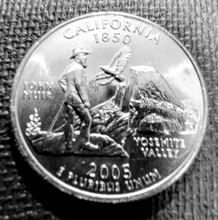 2005-P California State Quarter Uncirculated From US Mint Roll