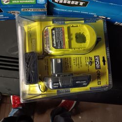 Ryobi Charger And Battery