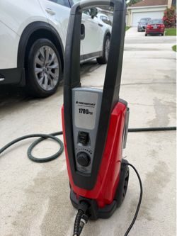 Husky POWERWASHER 1,700 PSI electric pressure washer.