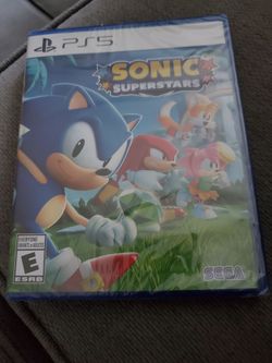 PS5 Sonic Superstars Game, NEW