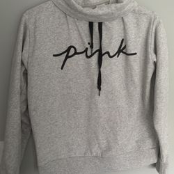 Gray Sweatshirt With Turtleneck