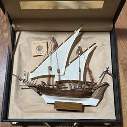 State Of Kuwait Sailing Ship Handmade 