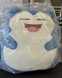 Pokemon Snorlax Squishmallow 20”