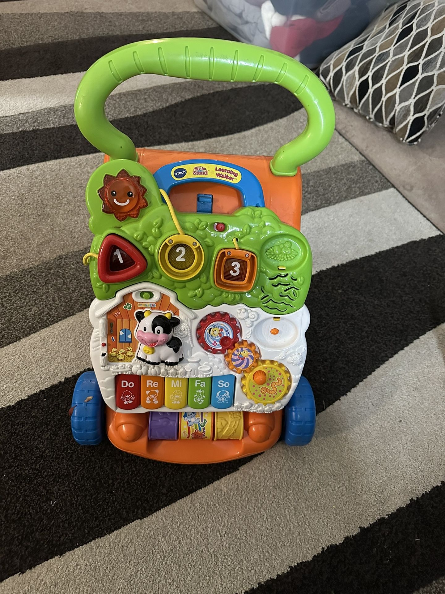 Kids, Learning And Walking Toy
