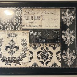 X-large Wall Image (Paris Themed)