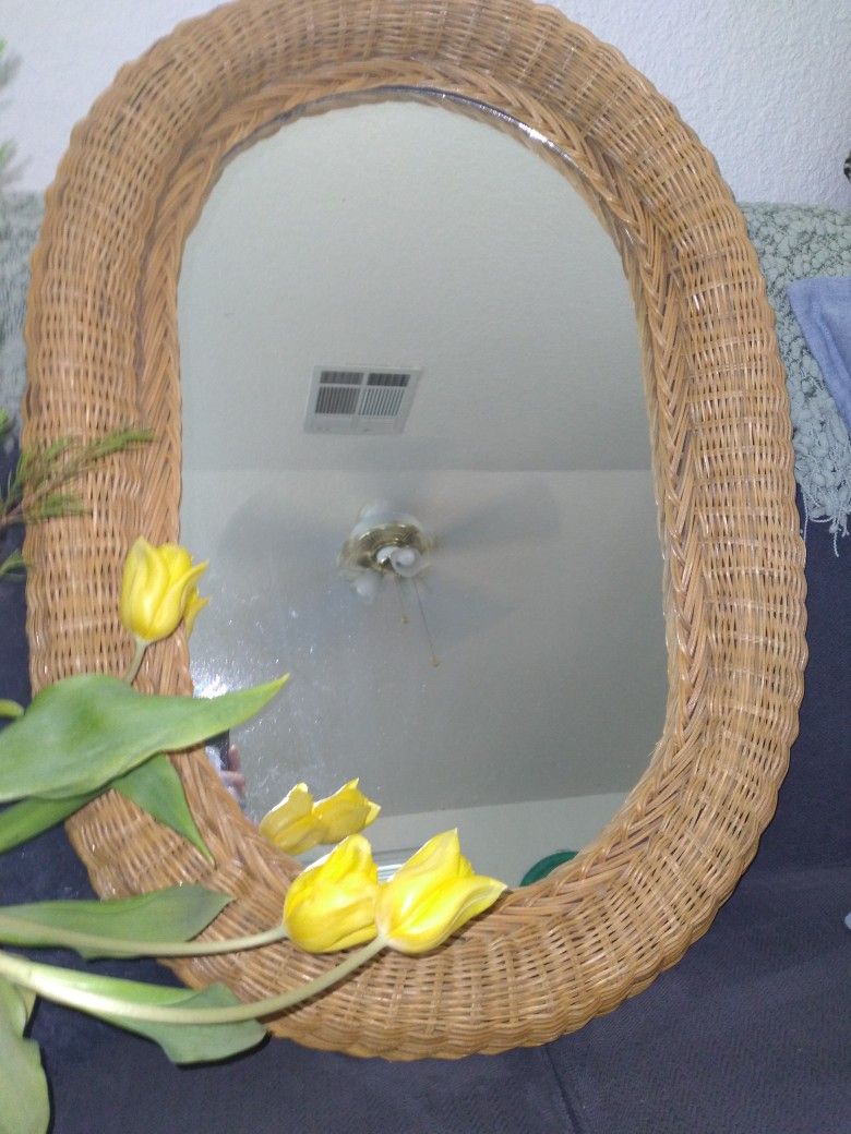 Oval Boho Mirror