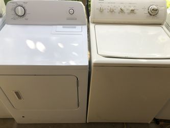 Kenmore washer and gas dryer both work great