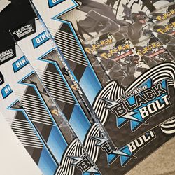 Pokemon Black Bolt Binder Collection
