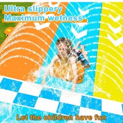 25FT Extra Long Water Slide for Kids,