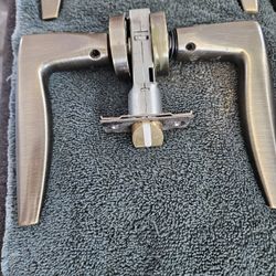 Door Hardware - 5 Sets Of Baldwin In Satin Brass