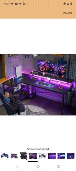 Brand New In Box Modern Gaming Desk!