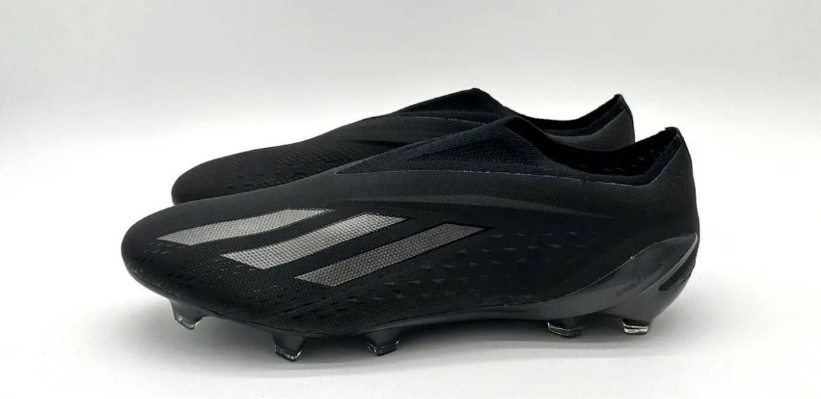Adidas X Speedportal + FG Men's Size 8 Triple Black Soccer Cleats GV9502