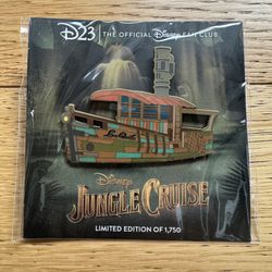 DISNEY D23 Exclusive Jungle Cruise La Quila Boat Ship Pin LE 1750
