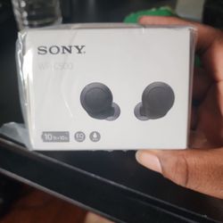 Sony Ear Bud and Portable Charger