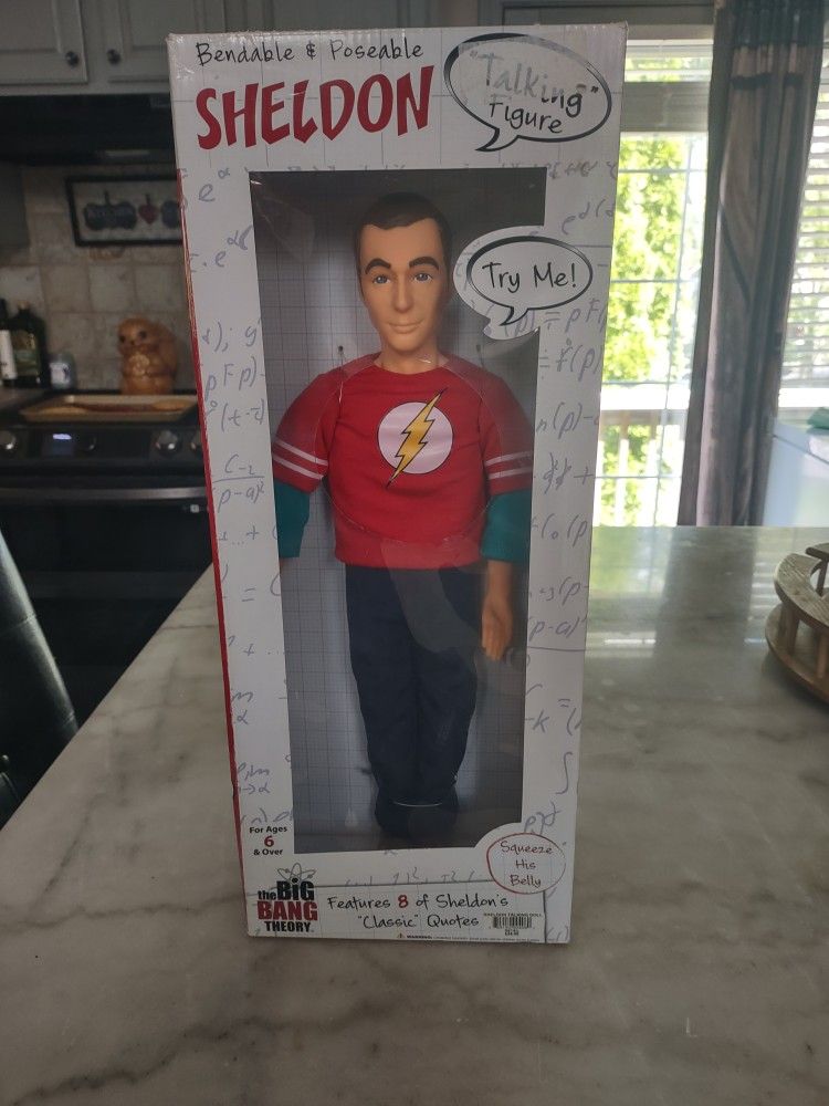 Talking Sheldon Doll