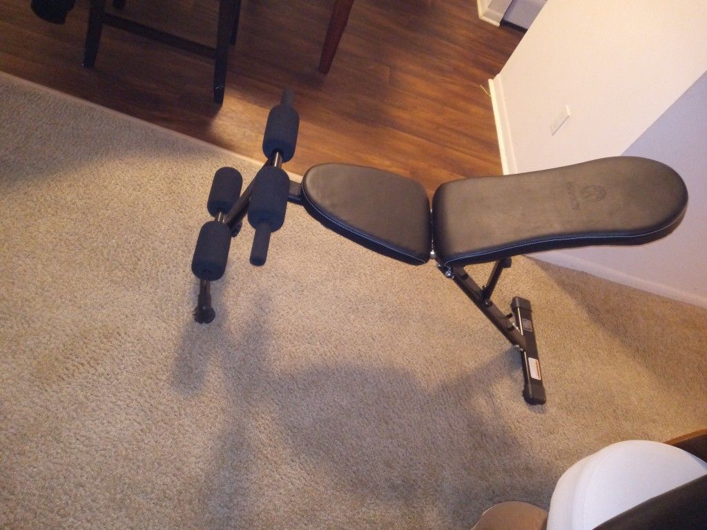 Marcy Incline And Decline Weight Bench And Sit Up