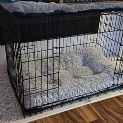 Dog Crate Kennel Double Door 36 Inch