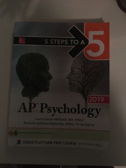 5 Steps to a 5 AP Psychology 2019