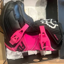 Fox Racing Girls Kids Boots Motorcycle 12t