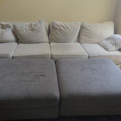 FREE COUCH  And 2 OTTOMAN