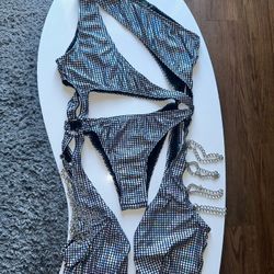 Rave Disco Cut Out Bodysuit 🪩✨