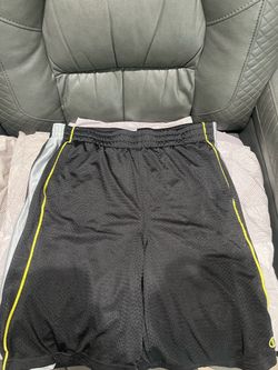 Black championAthletic Shorts