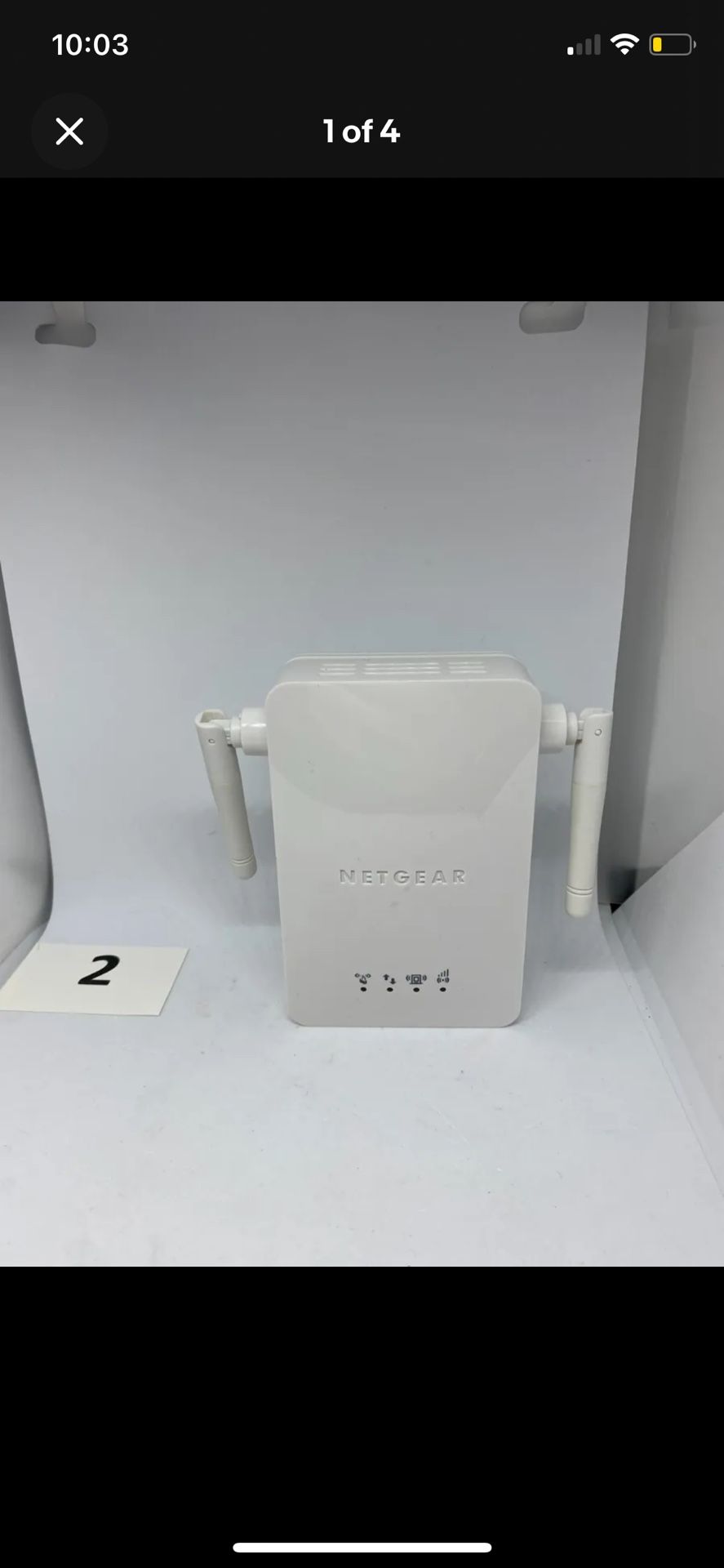 Working NETGEAR WN3000RP Universal WiFi Range Extender